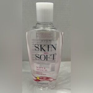 (2) Avon Skin So Soft Soft & Sensual Bath Oil 16.9 fl oz